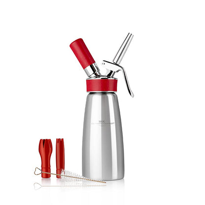 Espuma - Sprayer, Gourmet Whip Plus, komplett, matt rostfritt stål, 500 ml, 1 St