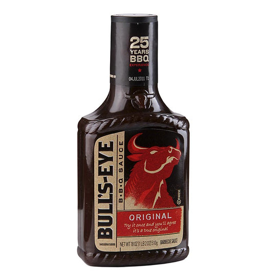 Bull´s Eye BBQ-sås Original Style, lätt rökig, 532 ml