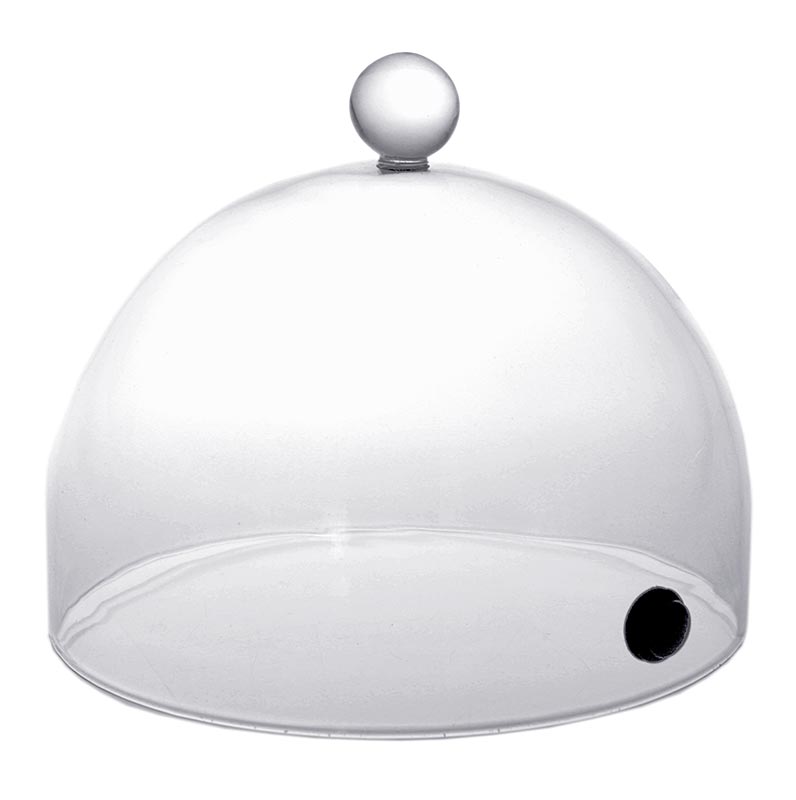 Rökklocka Rubi med ventil, Ø 18 cm, för Super-Aladin-Profi, 1 st