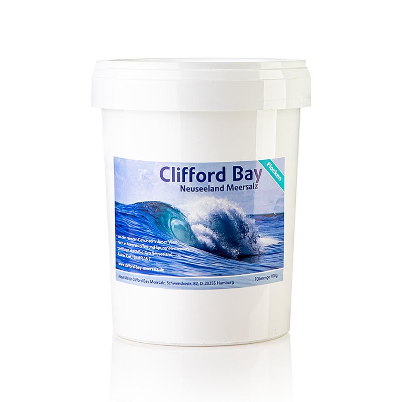 Clifford Bay, havssaltflingor, Nya Zeeland, 400 g