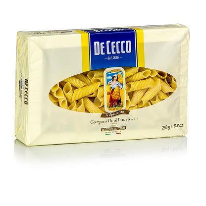 De Cecco Garganelli med ägg, nr 115, 250 g