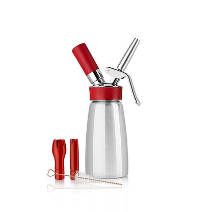 Espuma – Sprayer, Gourmet Whip Plus, komplett, matt rostfritt stål, 250 ml, 1 St