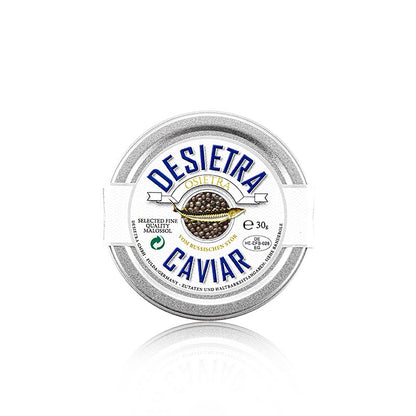 Desietra Osietra-kaviar (Acipenser gueldenstaedtii), akvakultur Tyskland, 30 g