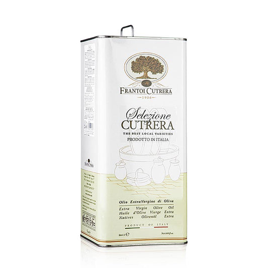 Extra jungfruolja, Frantoi Cutrera "Selezione Cutrera", intensiv, 5 L
