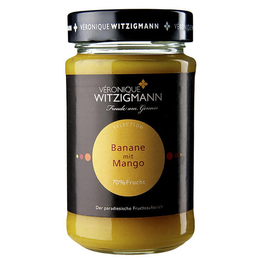 Banan med mango – fruktpålägg, 225 g