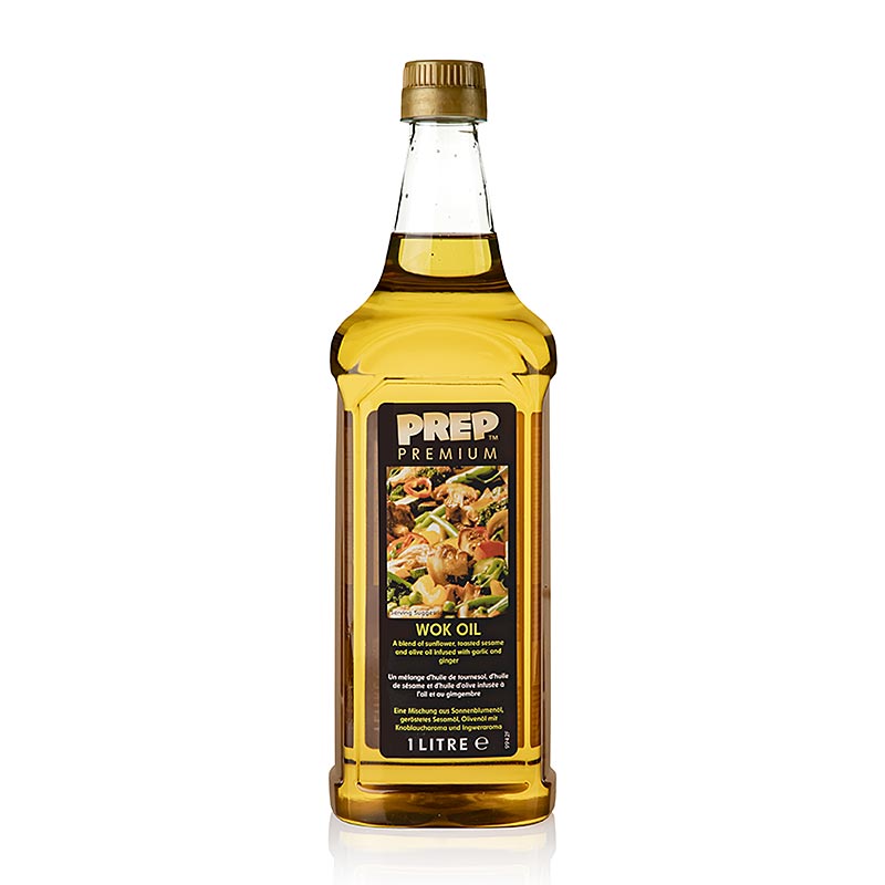 Wokolja – Stir Fry, med solros- och sesamolja, kryddad med vitlök och ingefära, 1 l