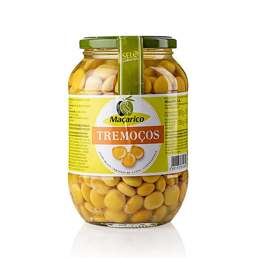 Lupinibönor, i saltlake, Portugal, 870 g
