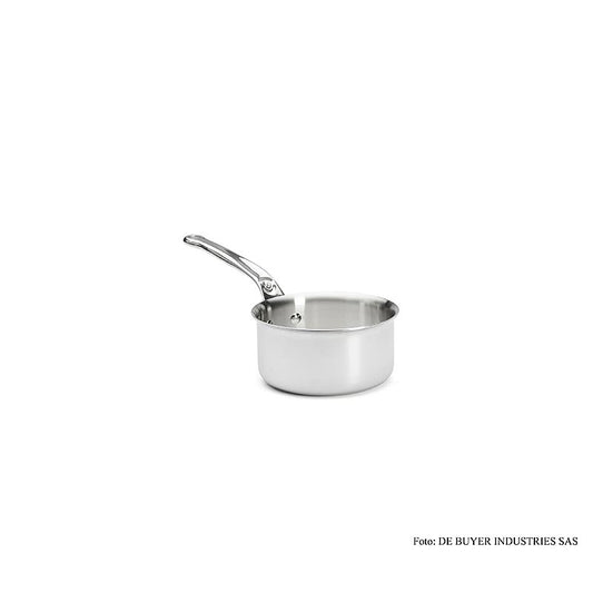 deBUYER "Affinity" induktionskastrull, rostfritt stål, ø 16 cm, 9 cm hög, 1 st