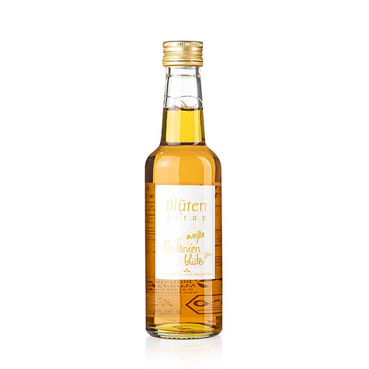 Blomssirap av vit kastanjblomma, 1:10, ekologisk, 250 ml