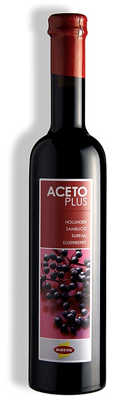 Wiberg Aceto Plus fläderbär, 2,2 % syra, 500 ml