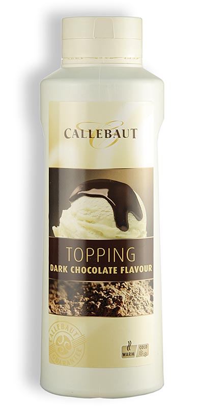 Chokladsås, topping, kan användas varm och kall, Callebaut, 1 kg