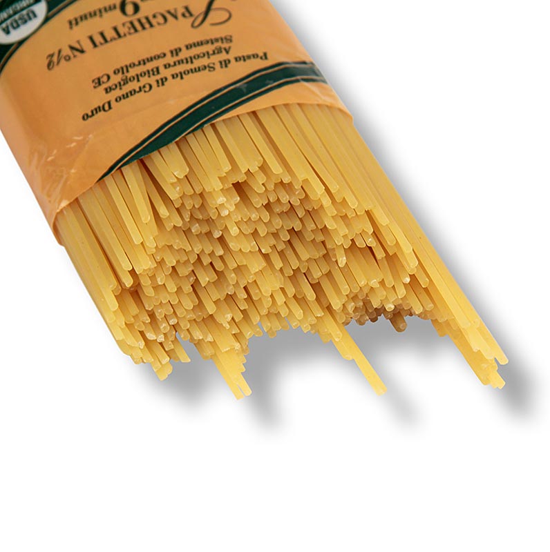 Pasta Granoro, Spaghetti Vermicelloni nr 12, 2 mm, ekologisk, 10 kg, 20 x 500 g