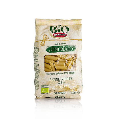 Pasta Granoro, Penne Rigati nr 43, ekologisk, 500 g
