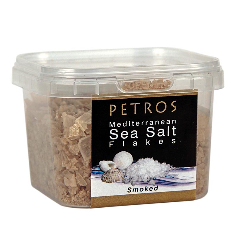Havssalt i pyramidform, rökt, Petros, Cypern, 100 g