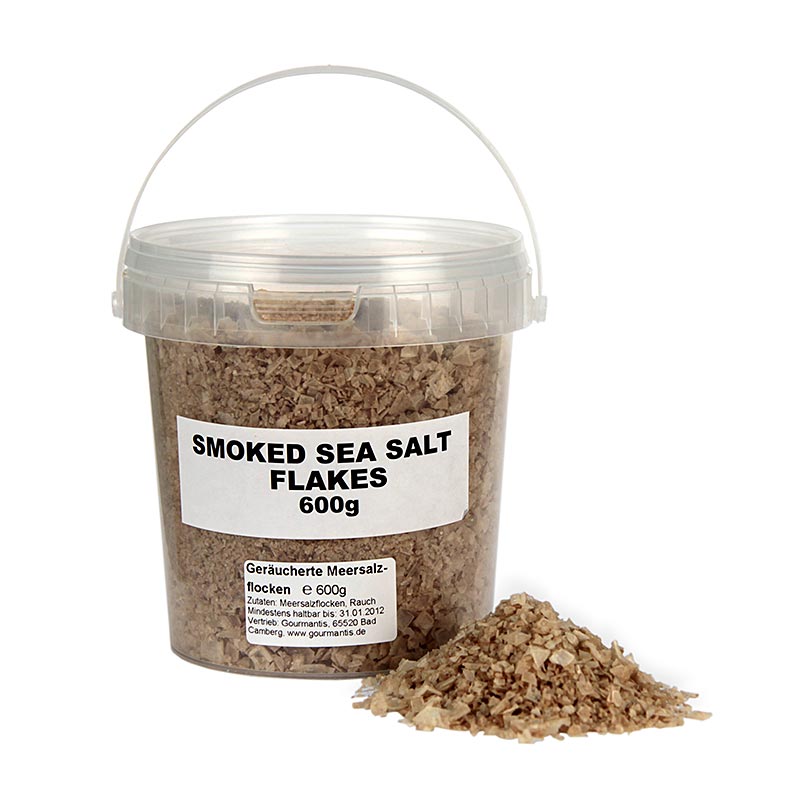 Havssalt i pyramidform, rökt, Petros, Cypern, 600 g
