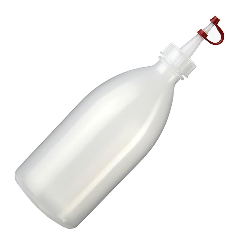Plastsprutflaska, med droppflaska/lock, 500 ml, 1 st