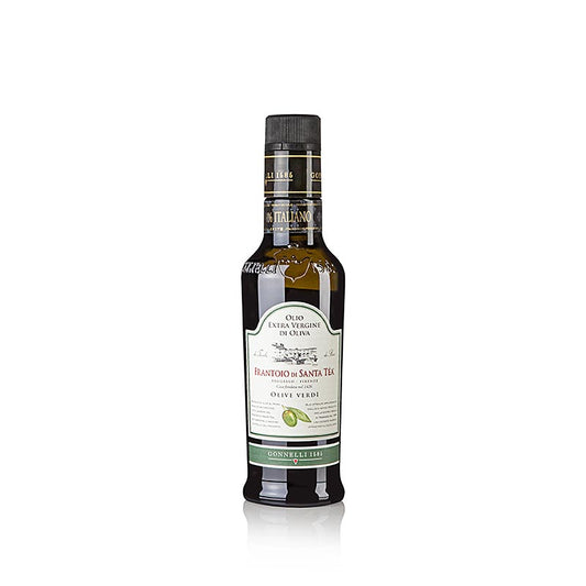 Extra jungfruolja, Santa Tea Gonnelli "Fruttato Intenso", gröna oliver, 250 ml
