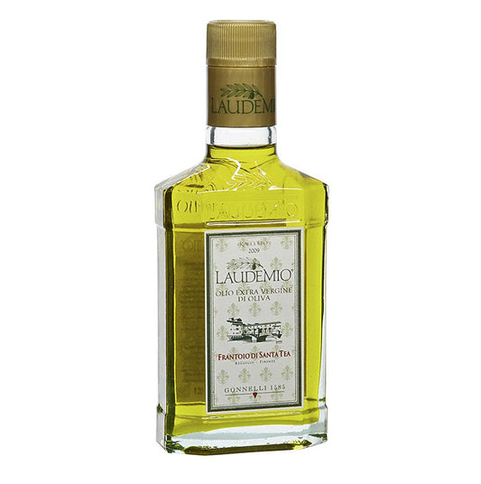 Extra jungfruolja, Santa Tea Gonnelli "Il Laudemio", gröna oliver, 250 ml