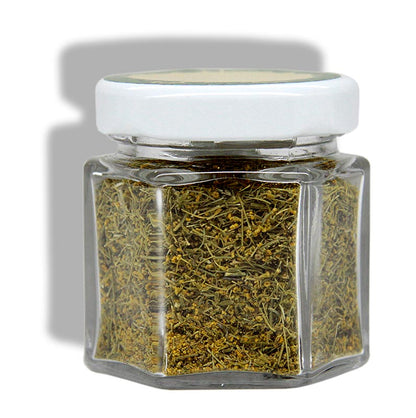Gewürzgarten Dillblommor och pollen, för smaksättning och förfining – mycket eff, 10 g