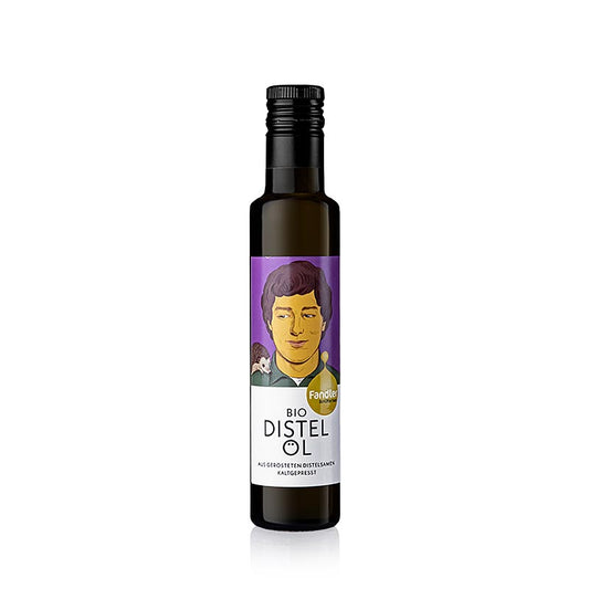 Tistelolja, kallpressad, Fandler, ekologisk, 250 ml