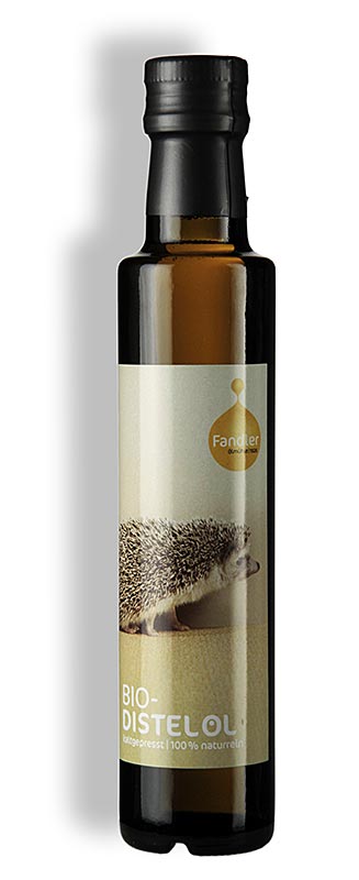 Tistelolja, kallpressad, Fandler, ekologisk, 250 ml