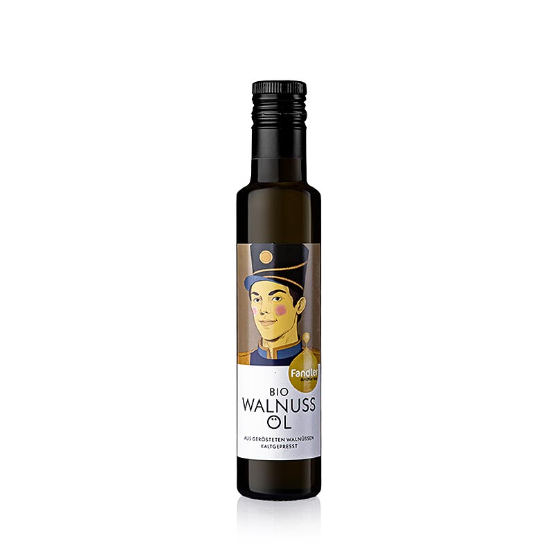 Valnötsolja, kallpressad, Fandler, ekologisk, 250 ml