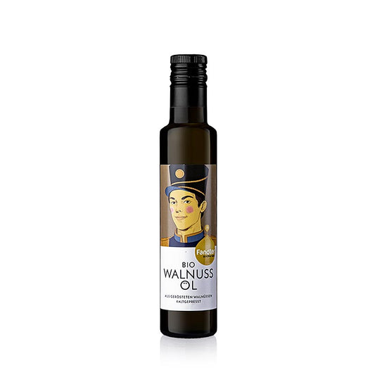 Valnötsolja, kallpressad, Fandler, ekologisk, 250 ml