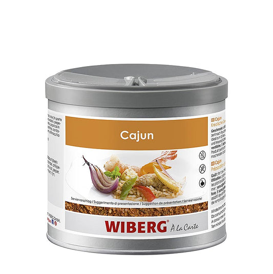 Wiberg Cajun, kreolsk kryddblandning, för franskinspirerad Louisiana-mat, 280 g