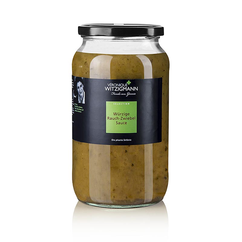 Kryddig rökt löksås, 900 ml