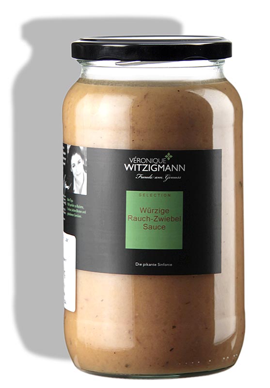 Kryddig rökt löksås, 900 ml