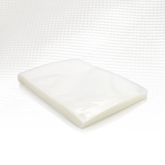 Sous-vide-vakuumpåsar, kokbara upp till 90 °C, strukturerade, 16 x 25 cm, 50 st