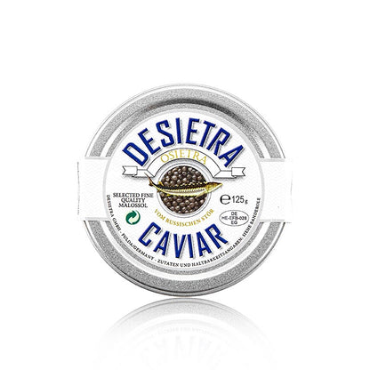 Desietra Osietra-kaviar (Acipenser gueldenstaedtii), akvakultur Tyskland, 125 g