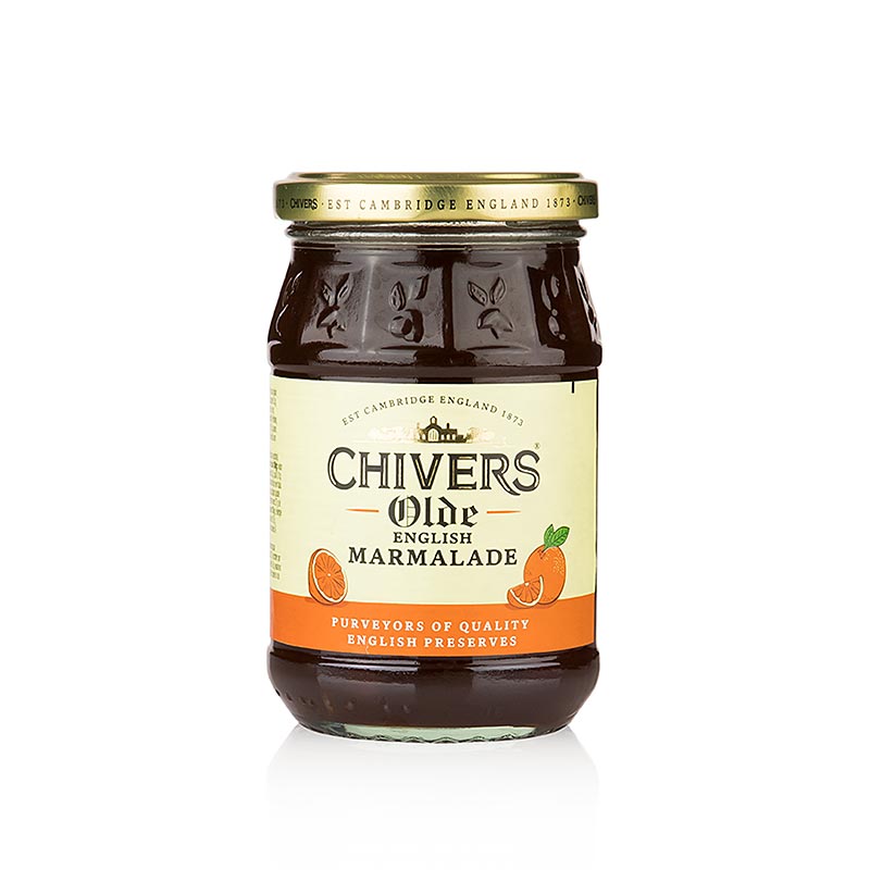 Chivers – apelsinmarmelad – med grovt skuren apelsinskal, mörk & syrlig, 340 g