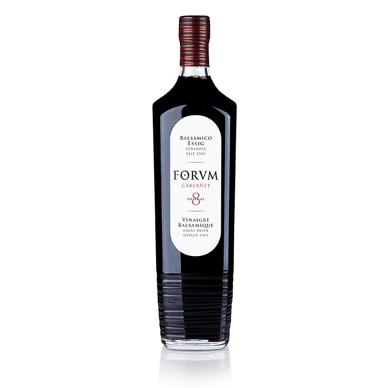 Cabernet Sauvignon-vinäger, lagrad på träfat, 6,5 % syra, FORVM, 1 l
