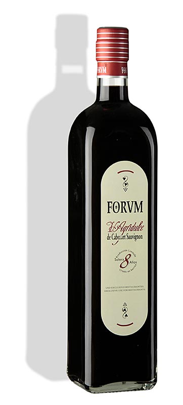 Cabernet Sauvignon-vinäger, lagrad på träfat, 6,5 % syra, FORVM, 1 l