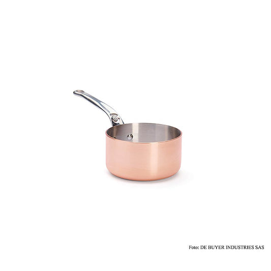 deBUYER "Prima Matera" induktionskastrull, koppar-rostfritt stål, ø 14 cm, 1 St