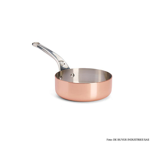 deBUYER "Prima Matera" induktionssauteuse, rak, koppar-rostfritt stål, ø 16 cm, 1 St