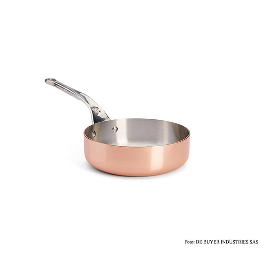 deBUYER "Prima Matera" induktionssauteuse, rak, koppar-rostfritt stål, ø 20 cm, 1 St