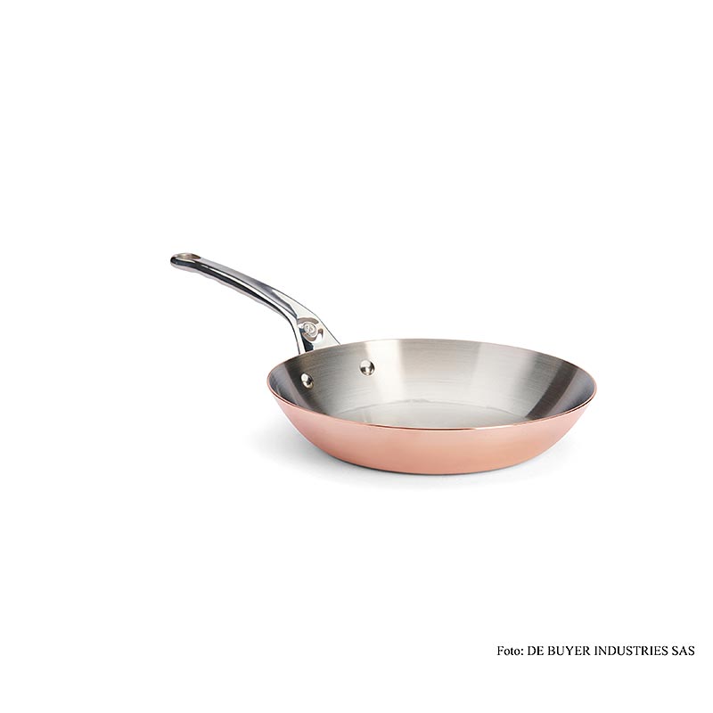 deBUYER "Prima Matera" induktionspanna, rund, koppar-rostfritt stål, ø 24 cm, 1 St