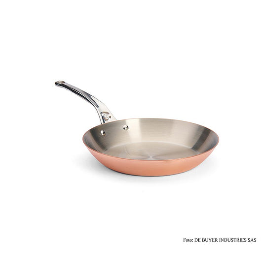 deBUYER "Prima Matera" induktionspanna, rund, koppar-rostfritt stål, ø 28 cm, 1 St
