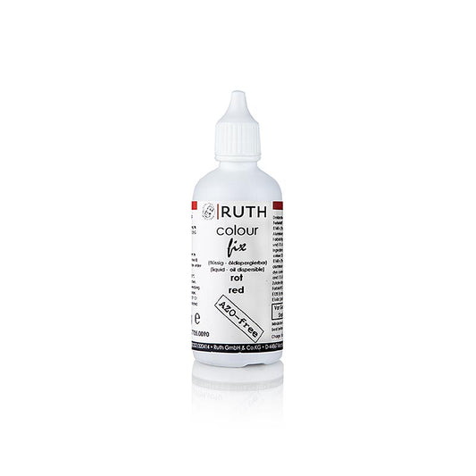 Flytande livsmedelsfärg, röd, 7705, Ruth, 90 g