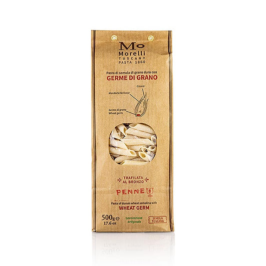 Morelli 1860 Penne, Germe di Grano, med vetegroddar, 500 g