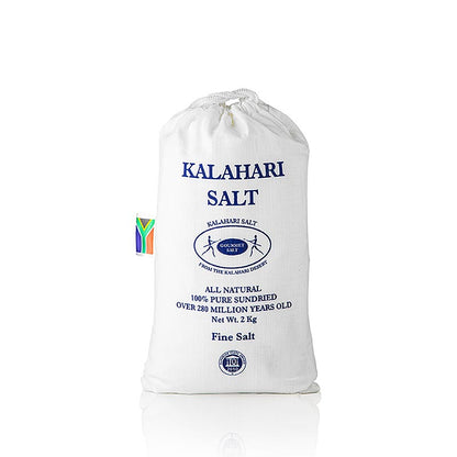 Silver Crystal salt från Kalahari, fint, 2 kg