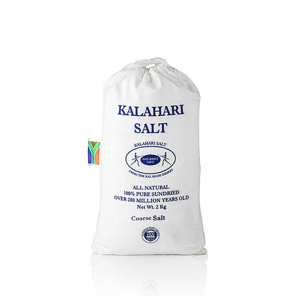Silver Crystal salt från Kalahari, grovt, 2 kg