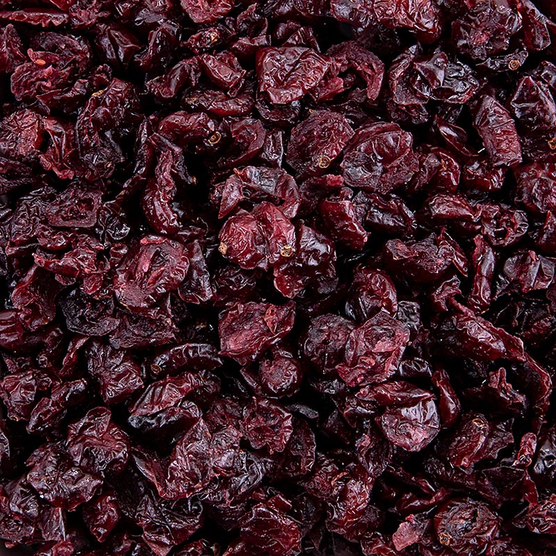 Torkade tranbär, sötade med ananasjuice, ljusa, 1 kg