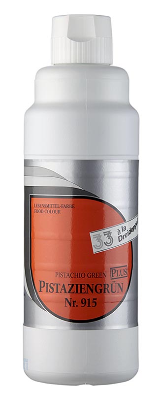 Livsmedelsfärg flytande plus, pistagegrön, 915, Dreidoppel, 1 l