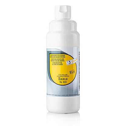 Livsmedelsfärg Flytande plus, äggula, 922, Dreidoppel, 1 l
