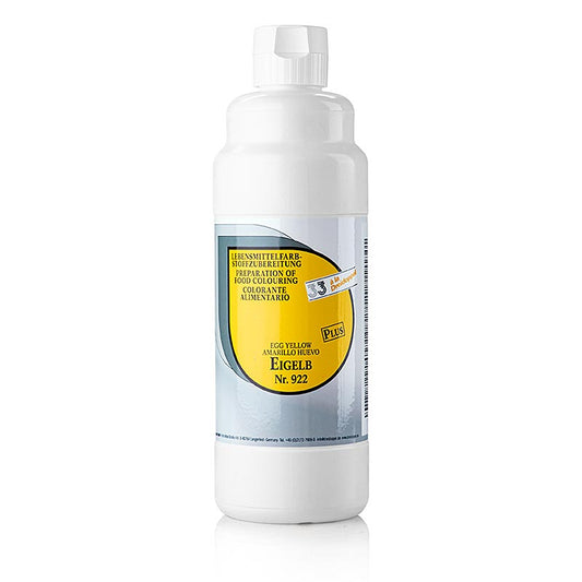 Livsmedelsfärg Flytande plus, äggula, 922, Dreidoppel, 1 l