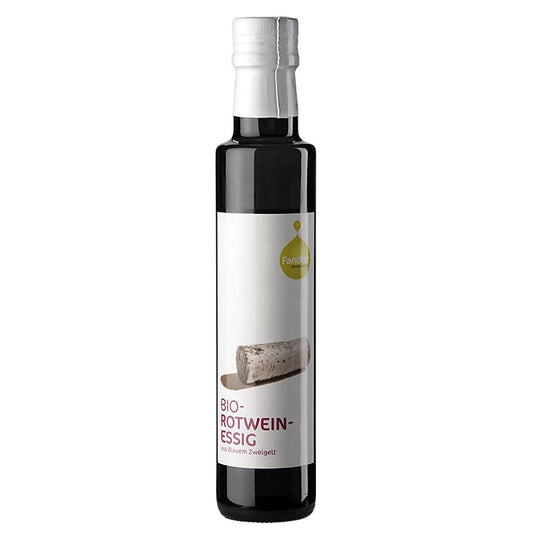 Rödvinsvinäger, 6 % syra, från druvsorten Blauer Zweigelt, Fandler, ekologisk, 250 ml
