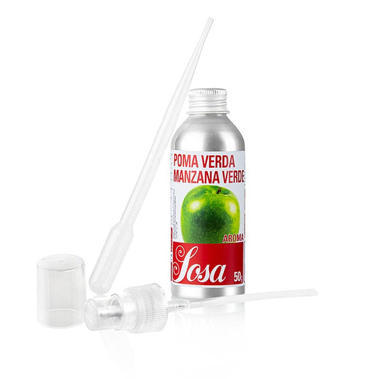 Sosa Arom grönt äpple, flytande, 50 g